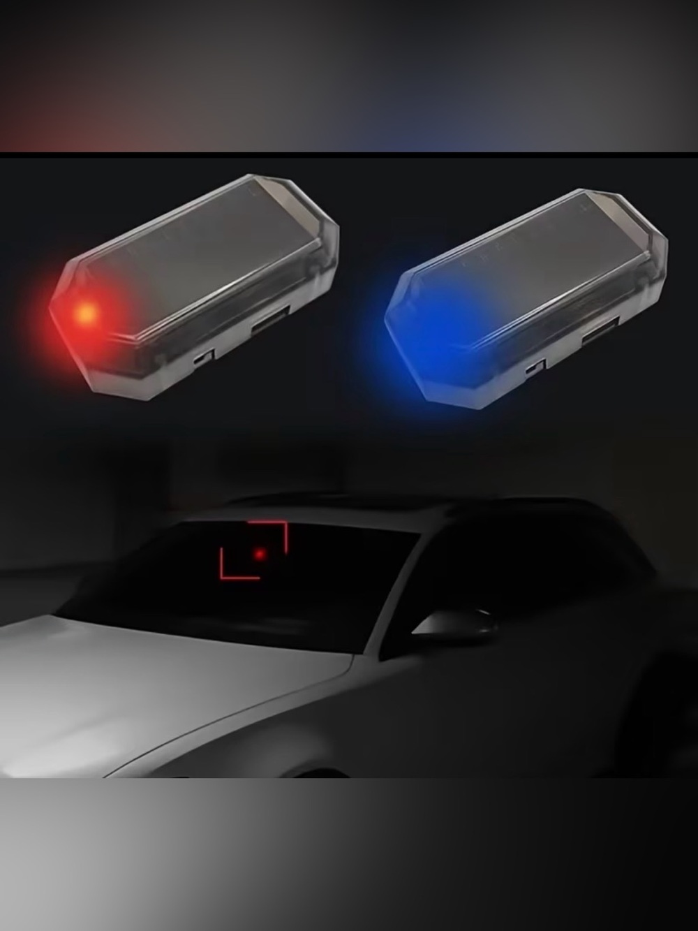 Solar Powered LED Car Security Light - Picture 4 of 6
